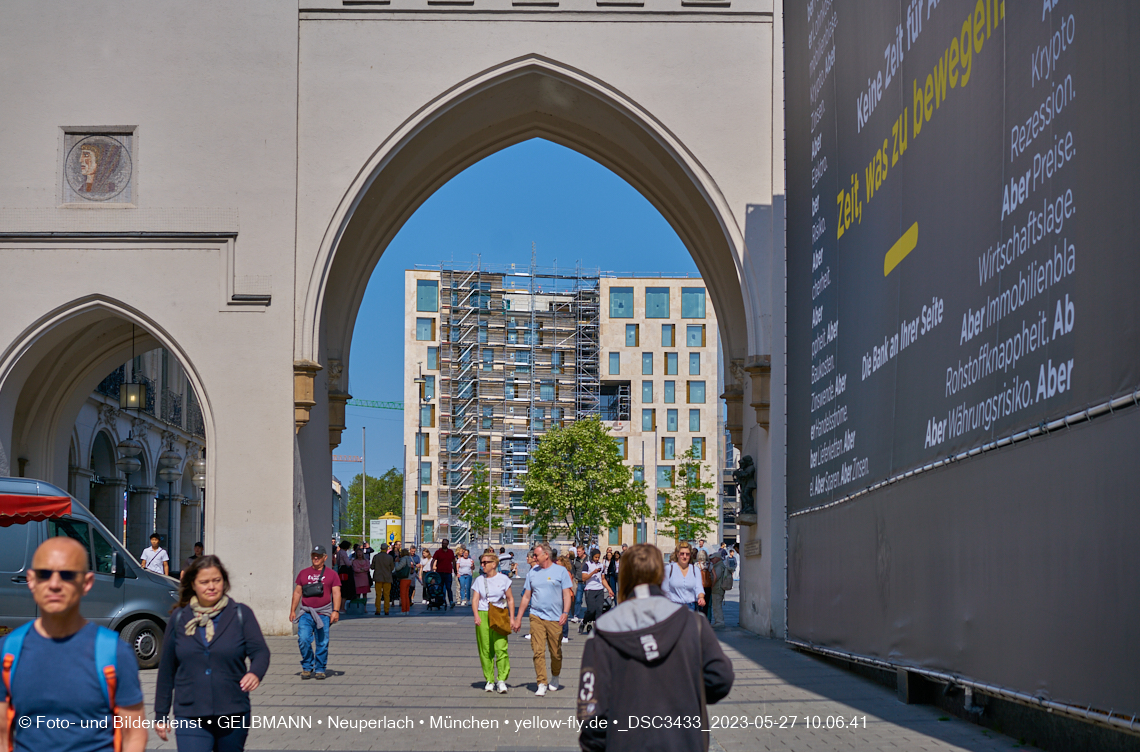 Mai 2023 - Neubau des Hotels Königshof am Stachus in München